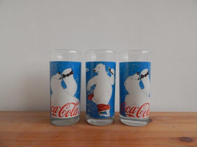 Coca Cola Glas Schaatsende Ijsberen