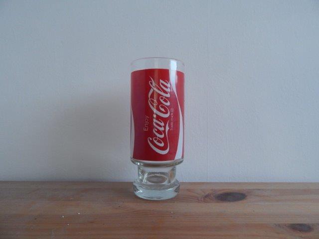 Coca Cola Glas Op Voet