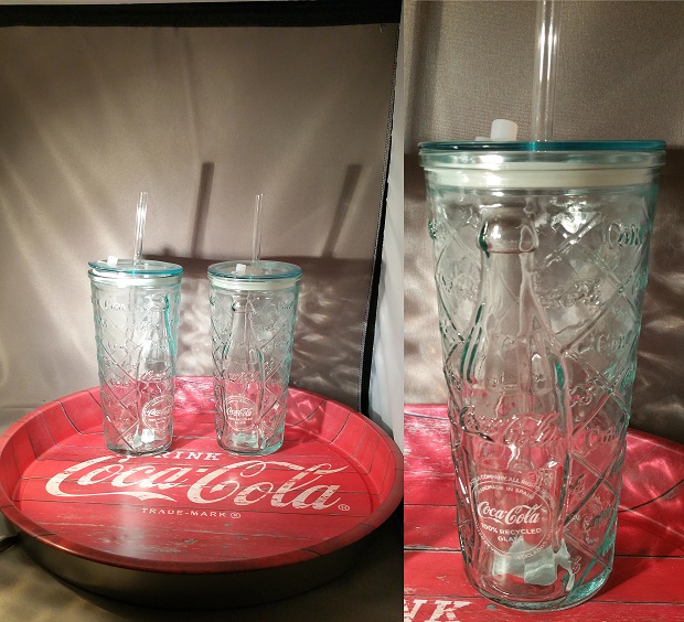 Coca Cola Set Dienblad En Glasen